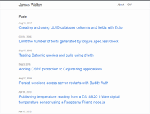 Tablet Screenshot of jamespw.com